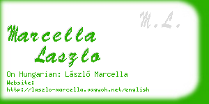 marcella laszlo business card